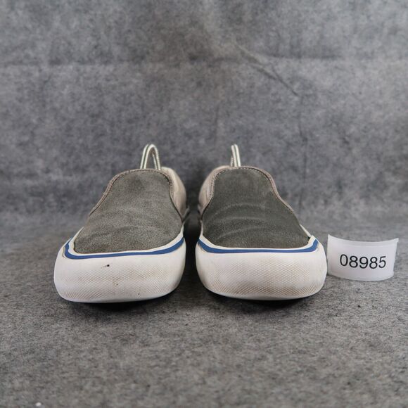 Vans Shoes Mens 7 Sneaker OG Slip On 59 Suede Canvas Skate Casual Ultracush Gray - Picture 3 of 14